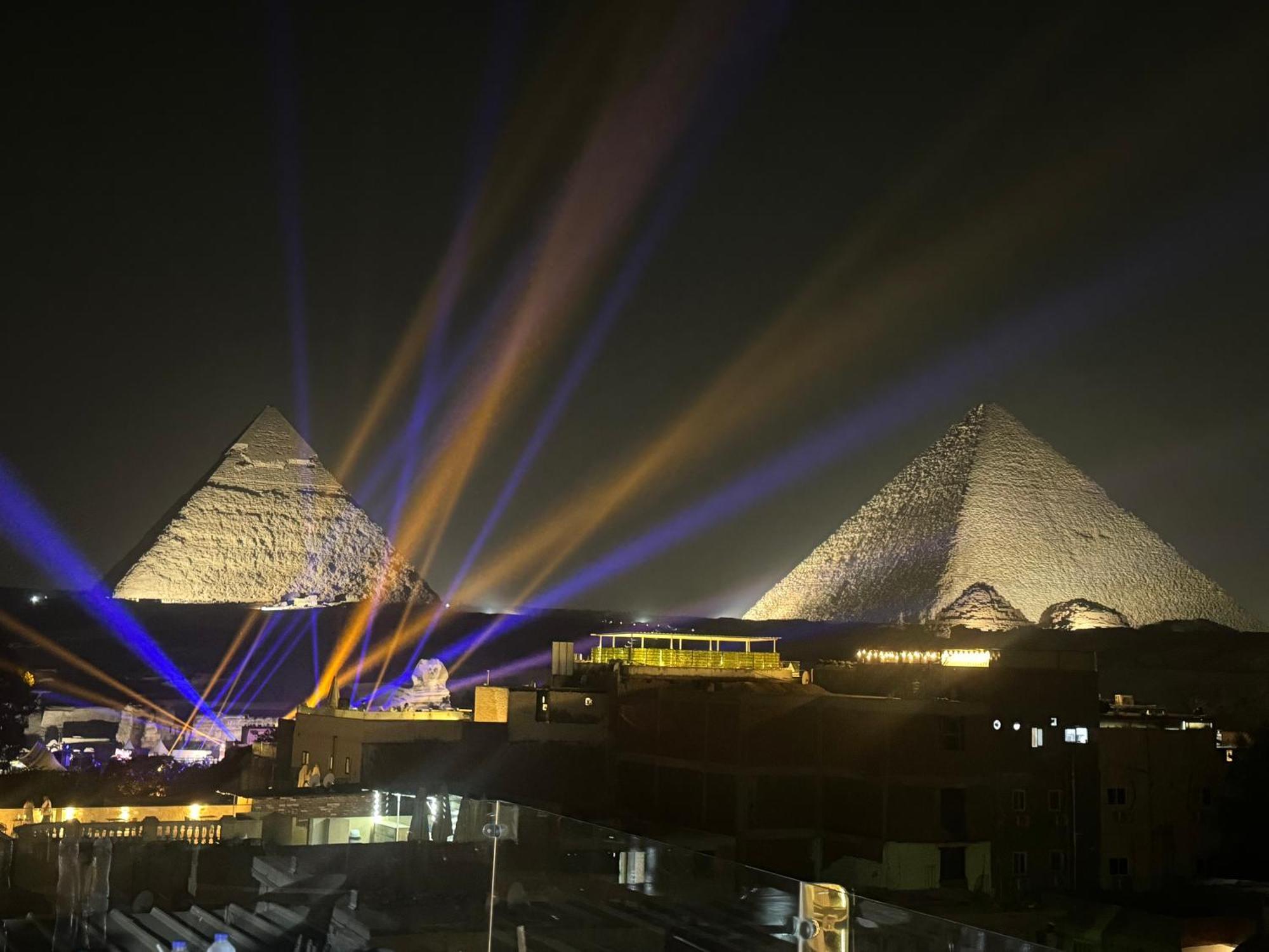 Pyramids And Sphinx Hotel Kafrat al Jabal Екстер'єр фото