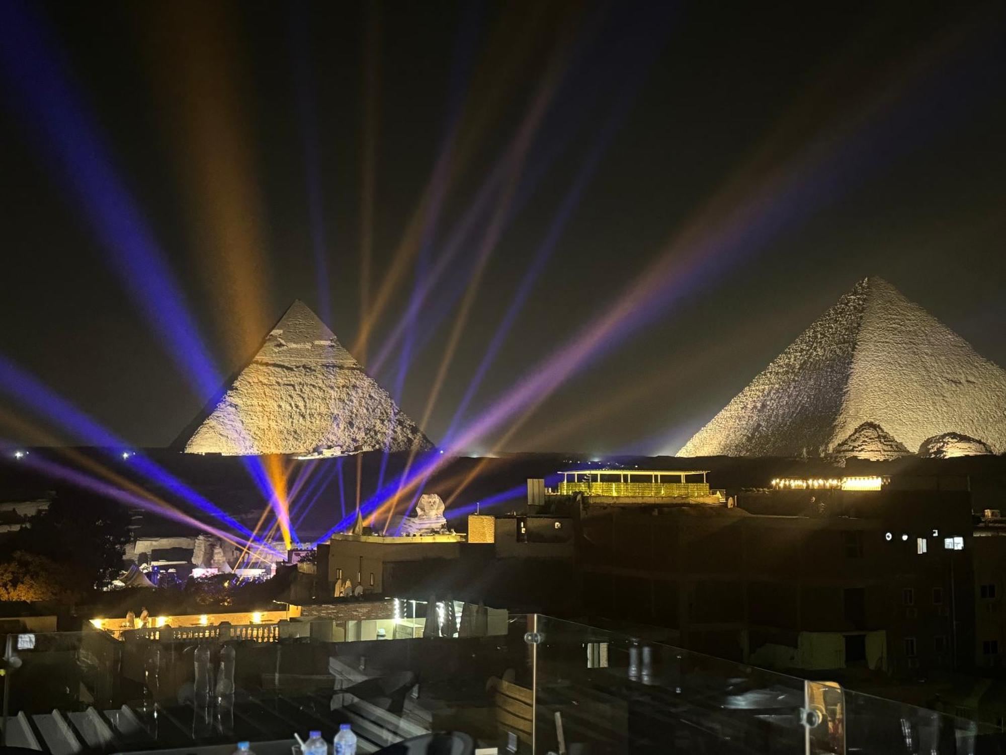 Pyramids And Sphinx Hotel Kafrat al Jabal Екстер'єр фото