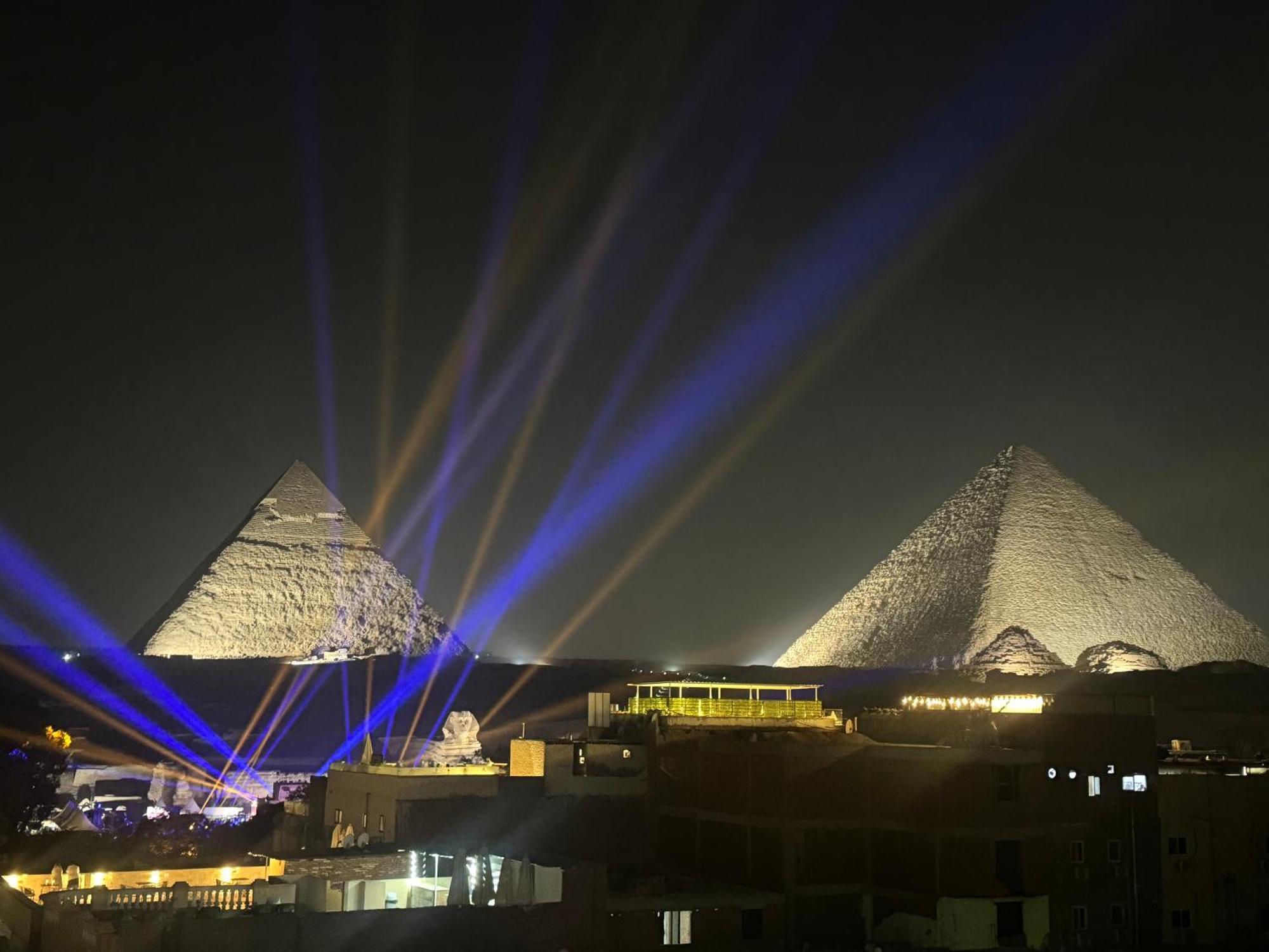 Pyramids And Sphinx Hotel Kafrat al Jabal Екстер'єр фото