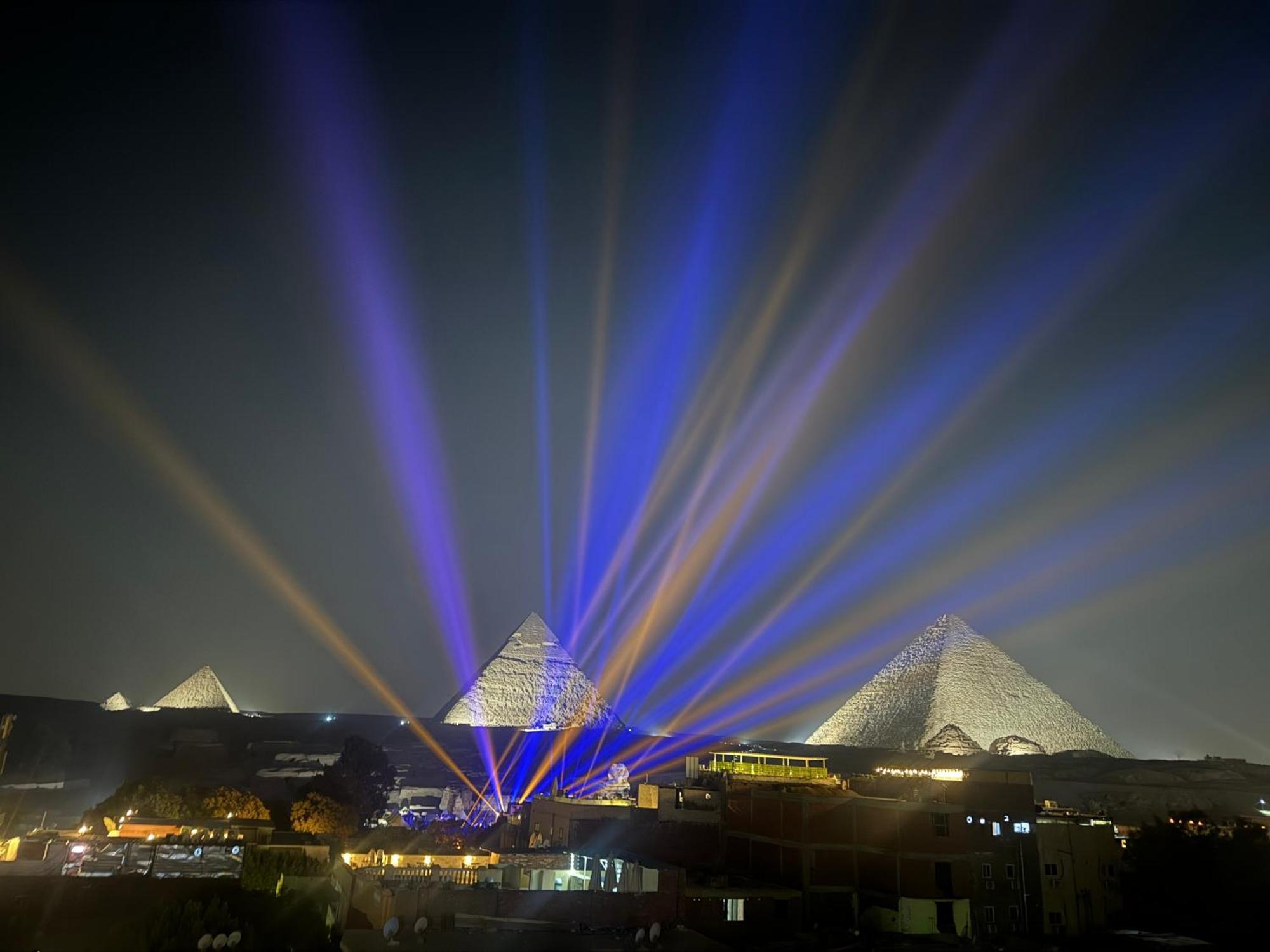Pyramids And Sphinx Hotel Kafrat al Jabal Екстер'єр фото