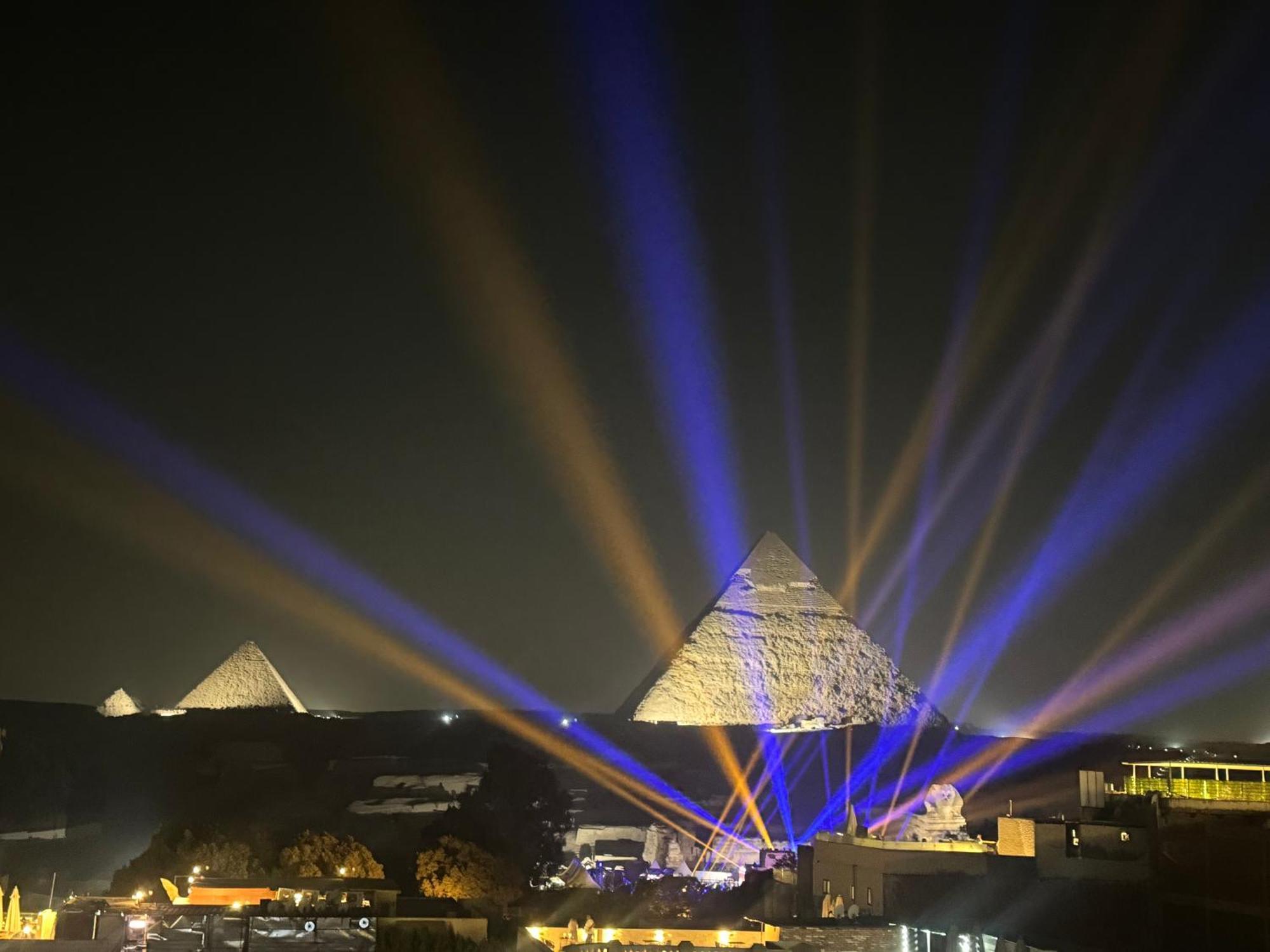 Pyramids And Sphinx Hotel Kafrat al Jabal Екстер'єр фото