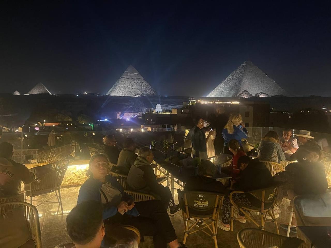 Pyramids And Sphinx Hotel Kafrat al Jabal Екстер'єр фото